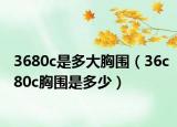 3680c是多大胸圍（36c80c胸圍是多少）