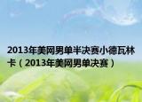 2013年美網(wǎng)男單半決賽小德瓦林卡（2013年美網(wǎng)男單決賽）