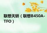 聯(lián)想天驕（聯(lián)想B450A-TFO）