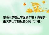 東南大學在江寧區(qū)哪個鎮(zhèn)（請問東南大學江寧校區(qū)情況簡介介紹）