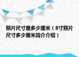 照片尺寸是多少厘米（8寸照片尺寸多少厘米簡(jiǎn)介介紹）