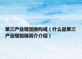第三產(chǎn)業(yè)增加值構(gòu)成（什么是第三產(chǎn)業(yè)增加值簡介介紹）