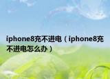 iphone8充不進電（iphone8充不進電怎么辦）