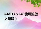AMD（x240能玩流放之路嗎）