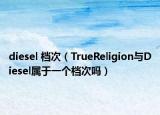 diesel 檔次（TrueReligion與Diesel屬于一個檔次嗎）