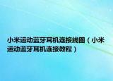 小米運(yùn)動藍(lán)牙耳機(jī)連接線圖（小米運(yùn)動藍(lán)牙耳機(jī)連接教程）