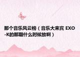那個音樂風云榜（音樂大來賓 EXO-K的那期什么時候放?。? /></span></a>
                        <h2><a href=