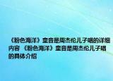 《粉色海洋》童音是周杰倫兒子唱的詳細(xì)內(nèi)容 《粉色海洋》童音是周杰倫兒子唱的具體介紹