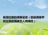 超高校級(jí)的偶像是誰（超能偶像學(xué)院出來的偶像藝人有哪些）