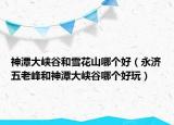 神潭大峽谷和雪花山哪個好（永濟五老峰和神潭大峽谷哪個好玩）