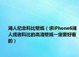 湖人紀念科比壁紙（求iPhone6湖人或者科比的高清壁紙一定要好看的）