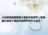 小爸爸電視劇里面于果的手機(jī)鈴聲（電視劇小爸爸于果的手機(jī)鈴聲叫什么名字）