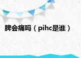 脾會(huì)痛嗎（pihc是誰(shuí)）