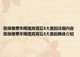 醫(yī)保繳費(fèi)年限提高背后3大原因詳細(xì)內(nèi)容 醫(yī)保繳費(fèi)年限提高背后3大原因具體介紹
