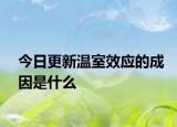 今日更新溫室效應(yīng)的成因是什么
