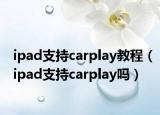 ipad支持carplay教程（ipad支持carplay嗎）
