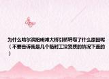 為什么哈爾濱陽明灘大橋引橋坍塌了什么原因呢（不要告訴我是幾個臨時工沒資質(zhì)的情況下蓋的）