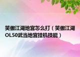 笑傲江湖地宮怎么打（笑傲江湖OL50武當(dāng)?shù)貙m掛機(jī)技能）