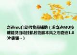 奇跡mu自動(dòng)撿物品輔助（求奇跡MU按鍵精靈自動(dòng)掛機(jī)撿物腳本風(fēng)之戀奇跡1.03h謝謝~）