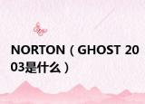 NORTON（GHOST 2003是什么）