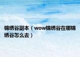 錦繡谷副本（wow錦繡谷在哪錦繡谷怎么去）