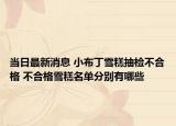 當(dāng)日最新消息 小布丁雪糕抽檢不合格 不合格雪糕名單分別有哪些