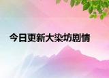 今日更新大染坊劇情