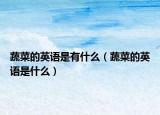 蔬菜的英語(yǔ)是有什么（蔬菜的英語(yǔ)是什么）