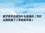 房子賣不出去為什么還漲價(jià)（為什么房價(jià)漲了二手房賣不動(dòng)）