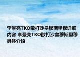 李景亮TKO散打沙皇穆斯里穆詳細(xì)內(nèi)容 李景亮TKO散打沙皇穆斯里穆具體介紹