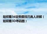 如何看3d走勢圖技巧真人講解（如何看3D尋碼圖）