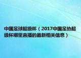 中國足球超級杯（2017中國足協(xié)超級杯哪里直播的最新相關(guān)信息）