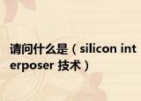 請(qǐng)問(wèn)什么是（silicon interposer 技術(shù)）