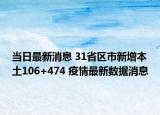 當(dāng)日最新消息 31省區(qū)市新增本土106+474 疫情最新數(shù)據(jù)消息