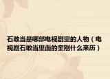 石敢當(dāng)是哪部電視劇里的人物（電視劇石敢當(dāng)里面的奎剛什么來歷）