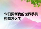 今日更新我的世界手機翅膀怎么飛