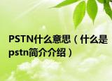 PSTN什么意思（什么是pstn簡介介紹）