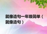 就像造句一年級(jí)簡(jiǎn)單（就像造句）