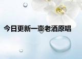 今日更新一壺老酒原唱