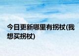 今日更新哪里有拐杖(我想買拐杖)