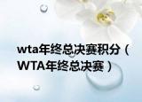 wta年終總決賽積分（WTA年終總決賽）