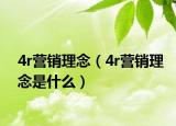 4r營銷理念（4r營銷理念是什么）