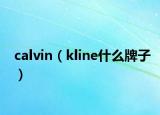 calvin（kline什么牌子）