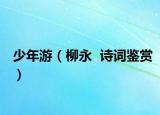 少年游（柳永  詩詞鑒賞）