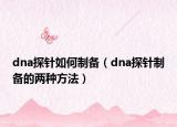 dna探針如何制備（dna探針制備的兩種方法）