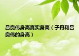 呂良偉身高真實(shí)身高（子丹和呂良偉的身高）