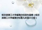 哈爾濱理工大學威海分校招生簡章（哈爾濱理工大學威海分校是幾本簡介介紹）