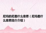 尼瑪?shù)哪崾鞘裁匆馑迹岈斒鞘裁匆馑己喗榻榻B）