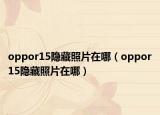 oppor15隱藏照片在哪（oppor15隱藏照片在哪）