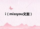 i（missyou文案）